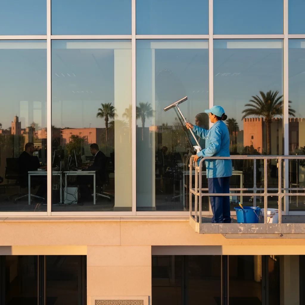 Nettoyage de Vitres